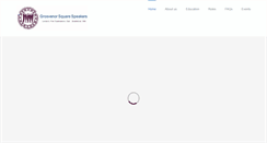 Desktop Screenshot of grosvenorsquarespeakers.co.uk